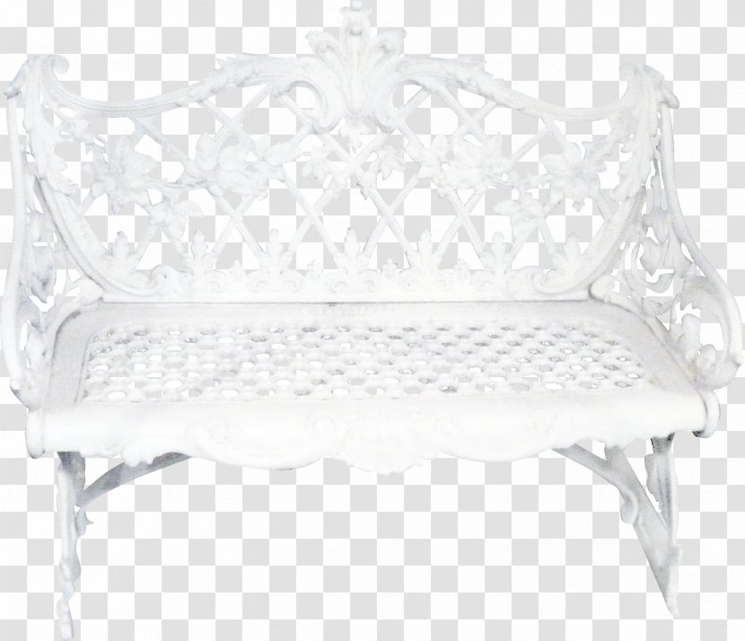 Chair White Black Rectangle - And - Beautiful Pattern Transparent PNG