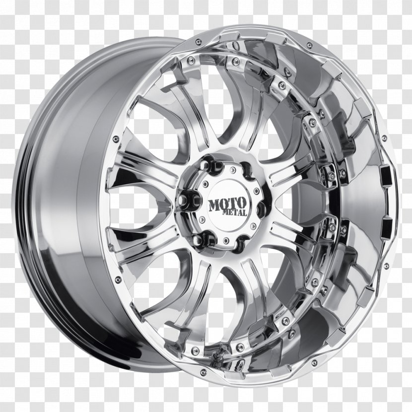 Alloy Wheel Spoke Rim Chrome Plating Tire - Plate Transparent PNG