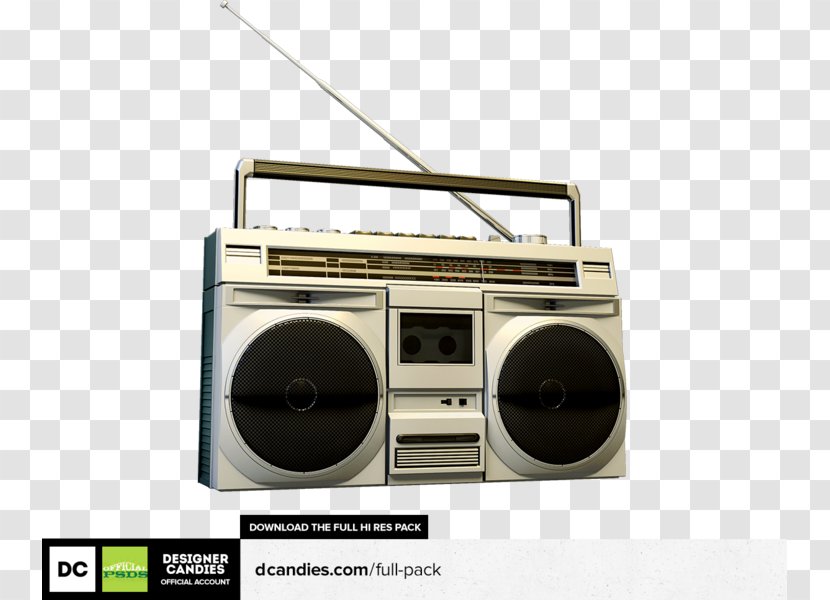 Boombox Vector Graphics Image - Technology - Boom Box Transparent PNG