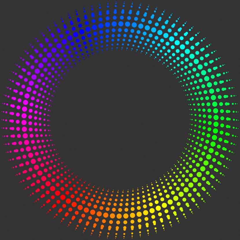 Rainbow Circle Clip Art - Color Transparent PNG