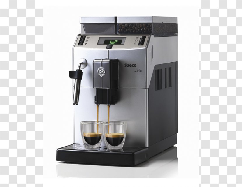 Espresso Coffeemaker Philips Saeco Lirika - Coffee Transparent PNG