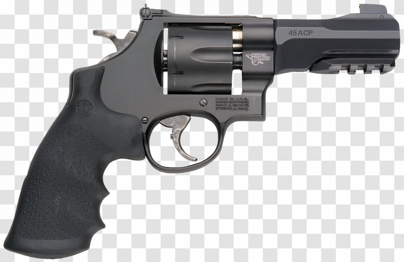 Smith & Wesson Model 625 .45 ACP Revolver Firearm - Handgun Transparent PNG