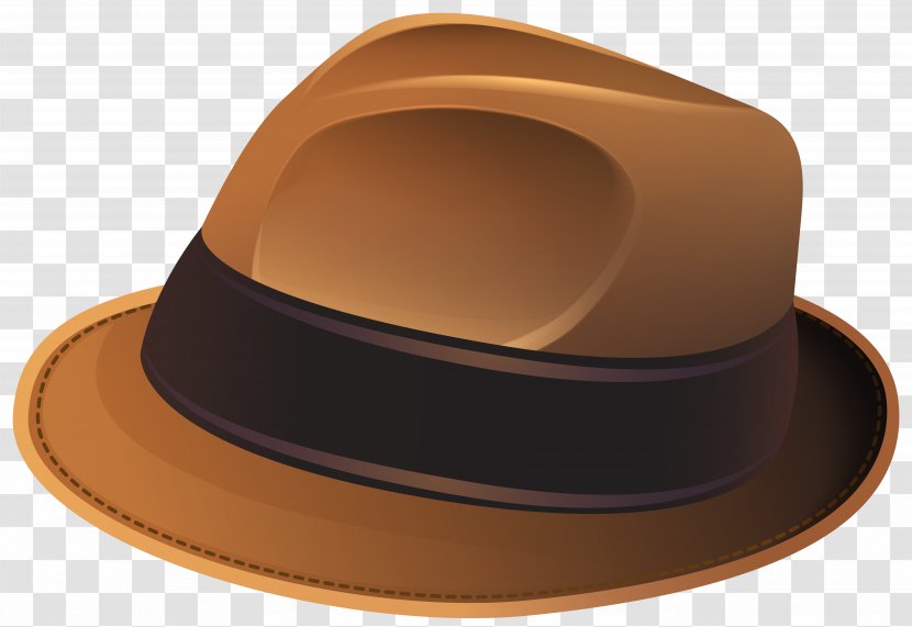 Cowboy Hat Clip Art - Top - Brown Cliparts Transparent PNG