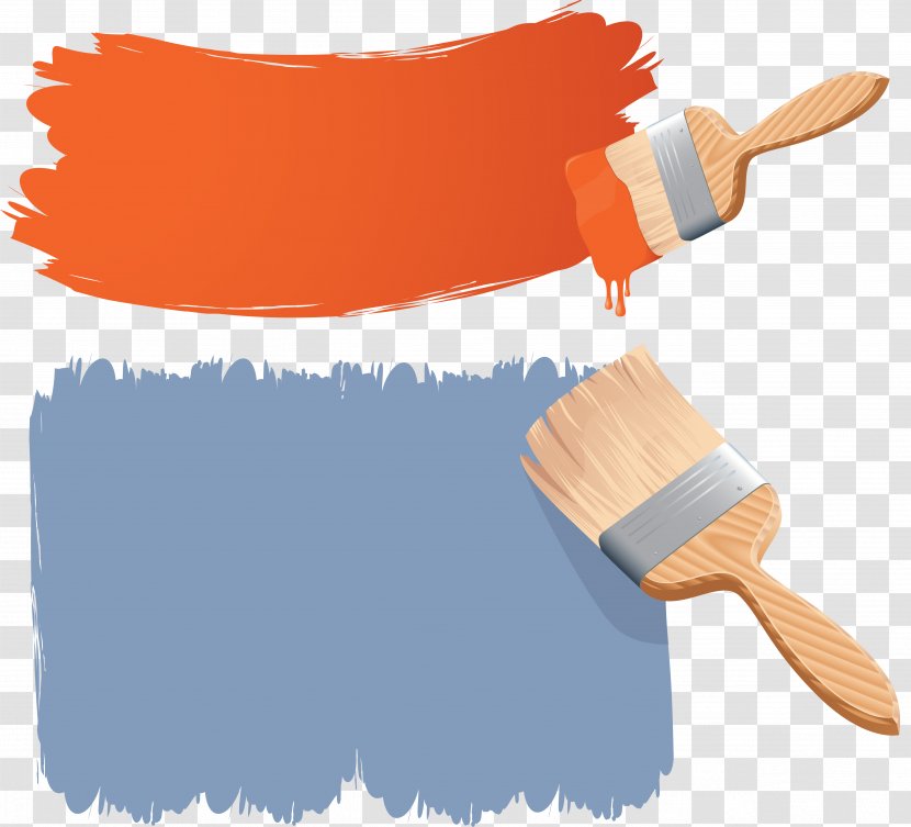 Paintbrush - Household Cleaning Supply - Paint Transparent PNG