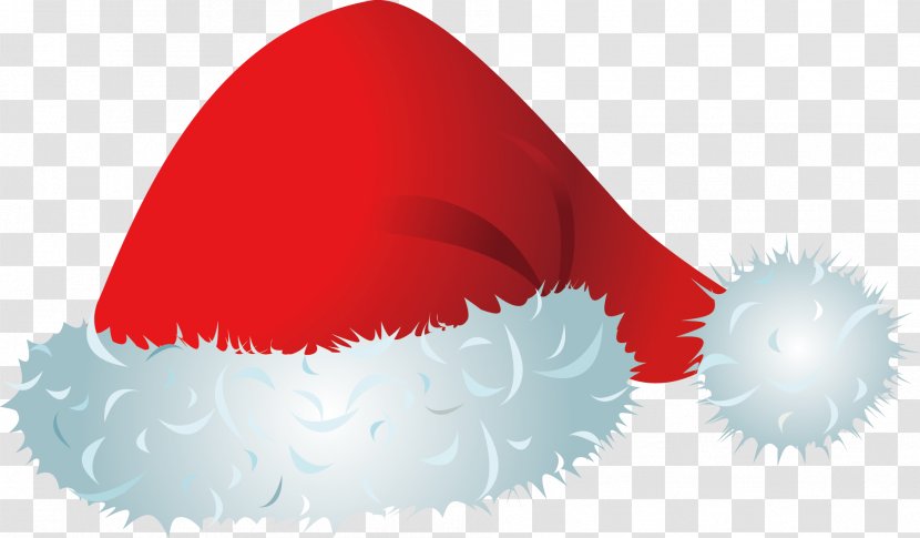 Santa Claus Bonnet Christmas Hat - Hats Elements Transparent PNG