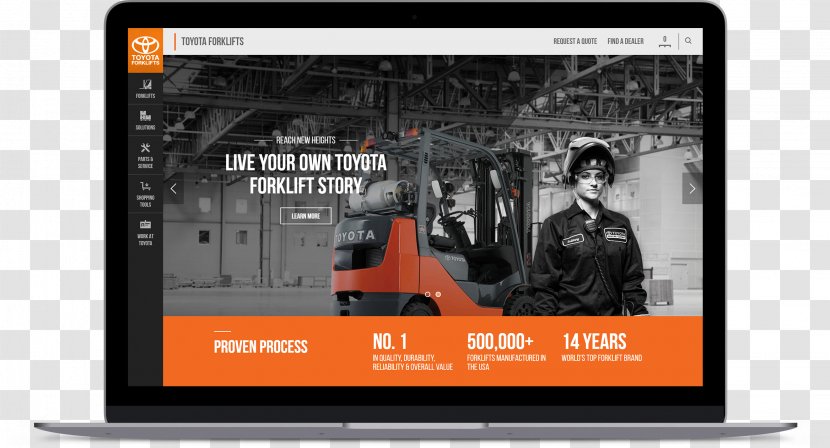 Forklift Brand Warehouse Service - Toyota Material Handling Usa Inc Transparent PNG