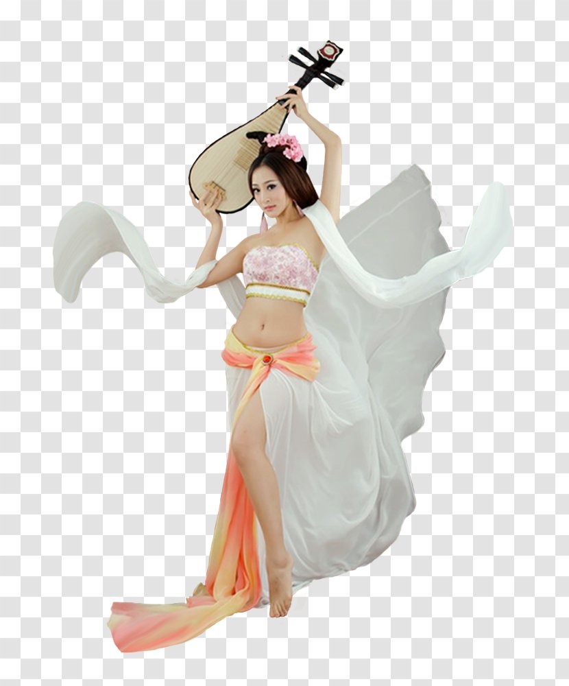 Designer Costume Drama Japanese Cartoon Figurine - Design Transparent PNG