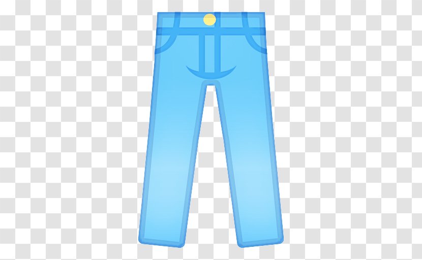 Jeans Background - Trousers - Sportswear Electric Blue Transparent PNG