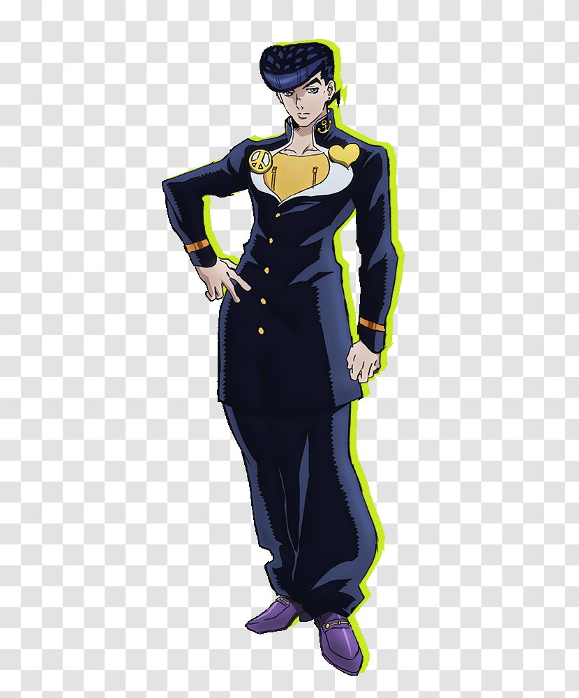 Josuke Higashikata Jotaro Kujo The Book JoJo's Bizarre Adventure Diamond Is Unbreakable - Silhouette - JoJo Transparent PNG