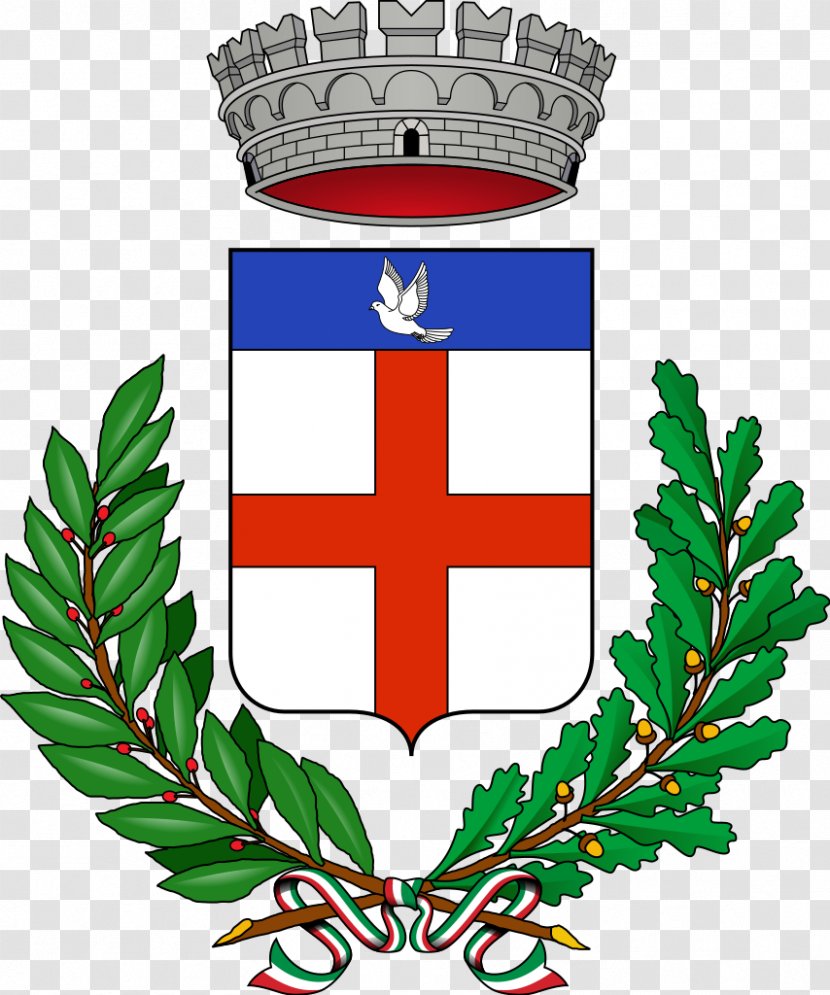 Azzano D'Asti Castell'Alfero Tigliole Coat Of Arms Emblem Italy - Plant - Royal The United Kingdom Transparent PNG
