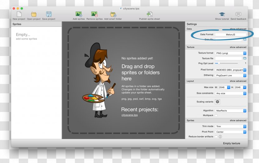 Computer Software Texture Atlas Sprite MacOS - Multimedia Transparent PNG