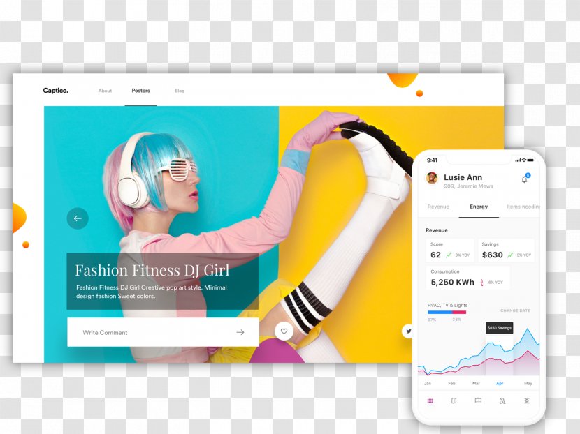 User Interface Design Dribbble Web Stock Photography - Technology - Articulating Ecommerce Transparent PNG