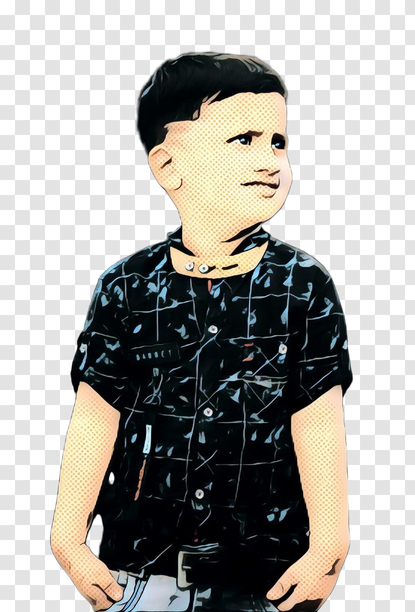 T-shirt Microphone Outerwear Sleeve Boy - Top - Gesture Transparent PNG