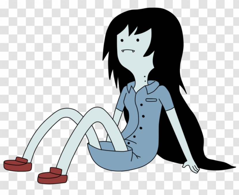 Marceline The Vampire Queen Cartoon Character Homo Sapiens - Watercolor Transparent PNG