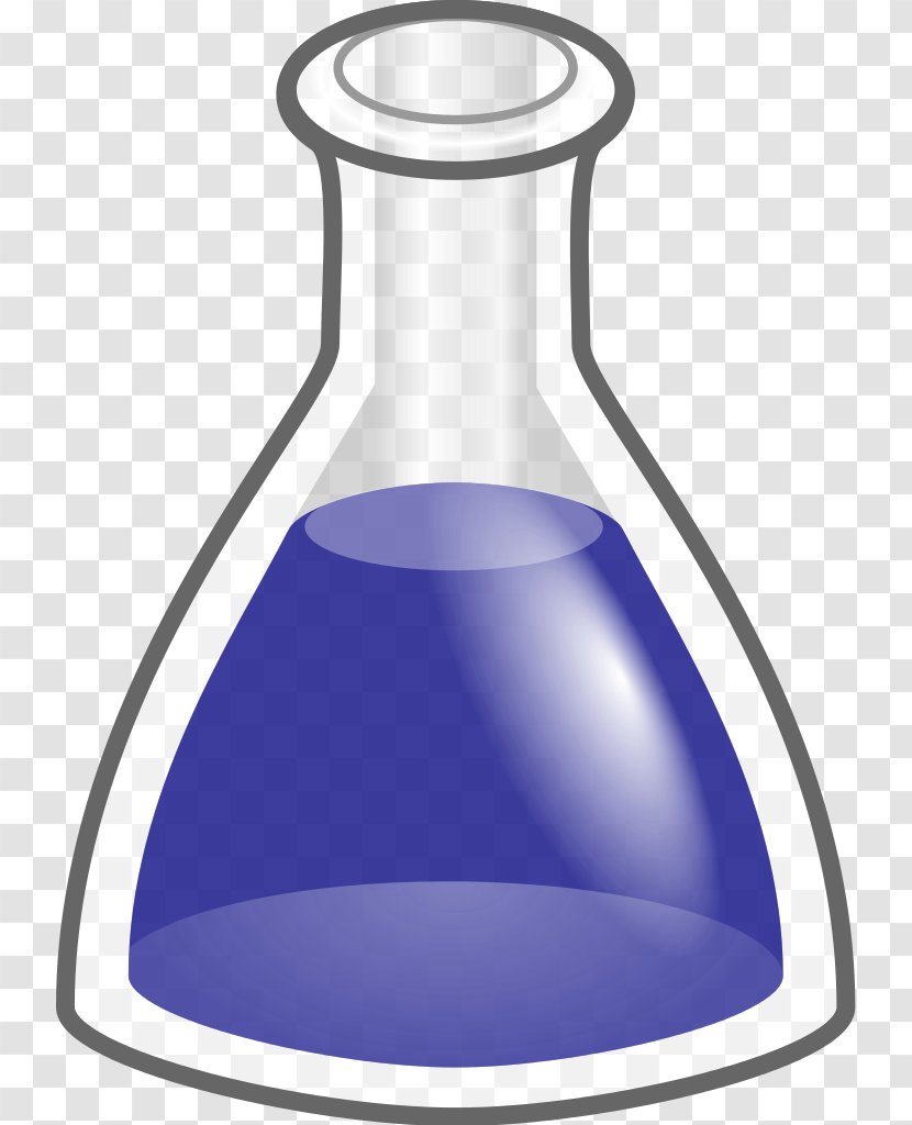 Laboratory Flasks Erlenmeyer Flask Beaker Clip Art - Cone - Science Transparent PNG