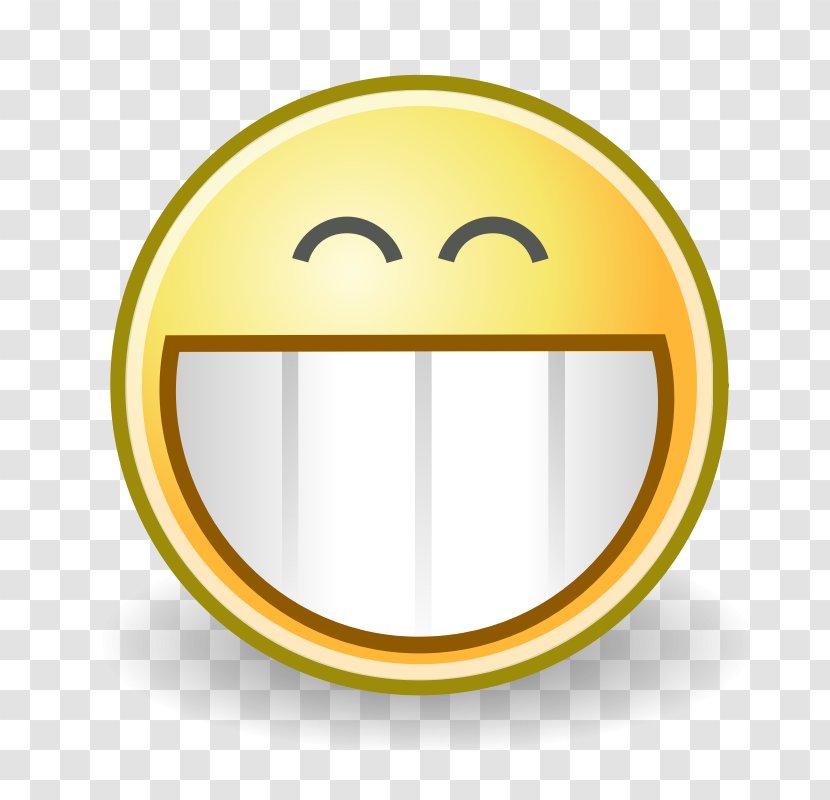 Smiley Emoticon Face Clip Art - Grinning Transparent PNG