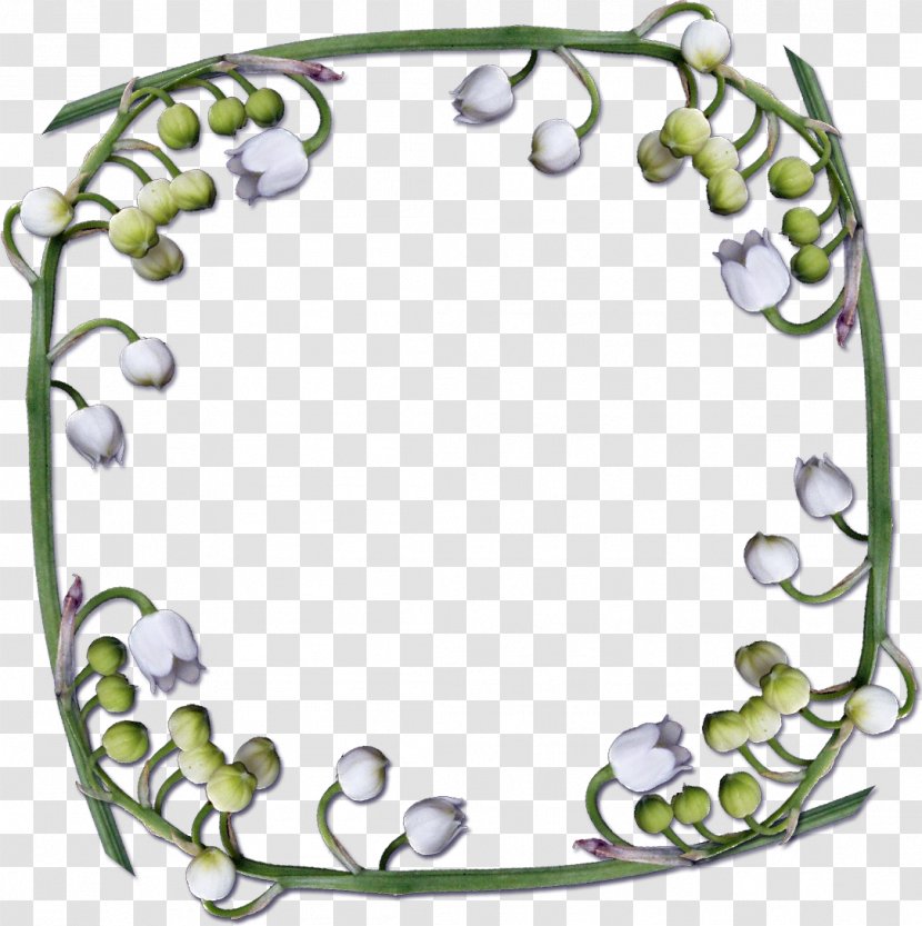 Picture Frames Lily Of The Valley Clip Art - Jewellery Transparent PNG