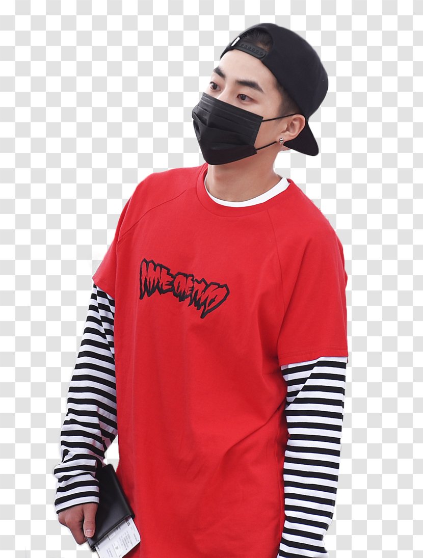 T-shirt EXO Hoodie - Textile Transparent PNG