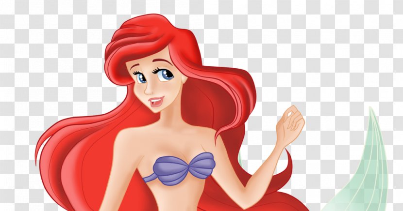 Ariel Rapunzel The Little Mermaid Disney Princess - Cartoon - PEQUENA SEREIA Transparent PNG
