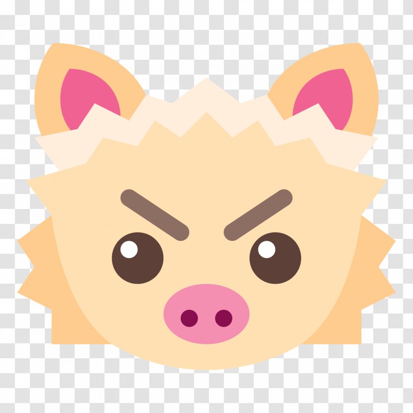 Pig Snout Clip Art - Vertebrate - Monday Evils Transparent PNG