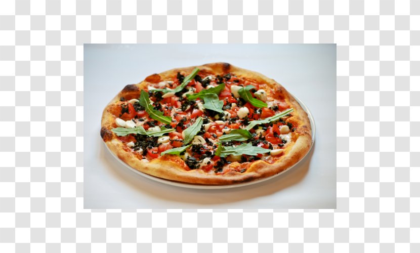 California-style Pizza Sicilian Tele Vegetarian Cuisine - Cheese Transparent PNG