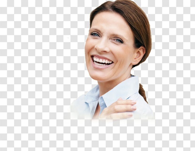 Face Businessperson Cheek Facial Expression Smile - Skin - Smiling Woman Transparent PNG