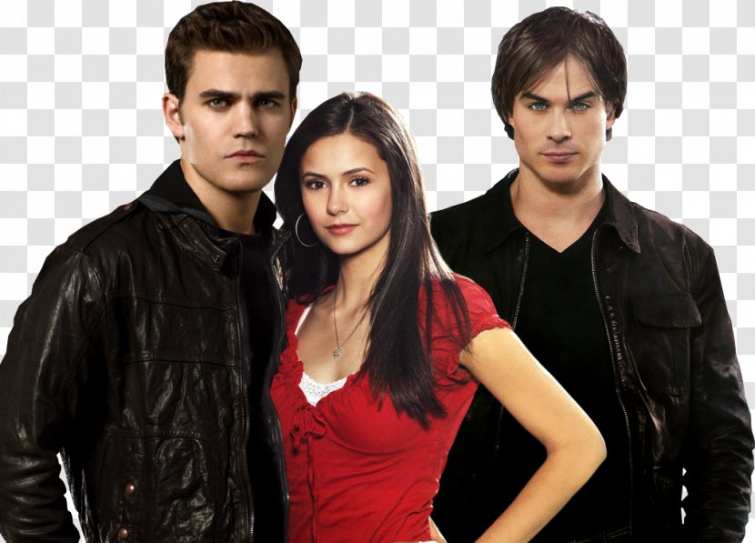 Paul Wesley Matthew Davis Kat Graham The Vampire Diaries Stefan Salvatore - Heart - Twilight Transparent PNG