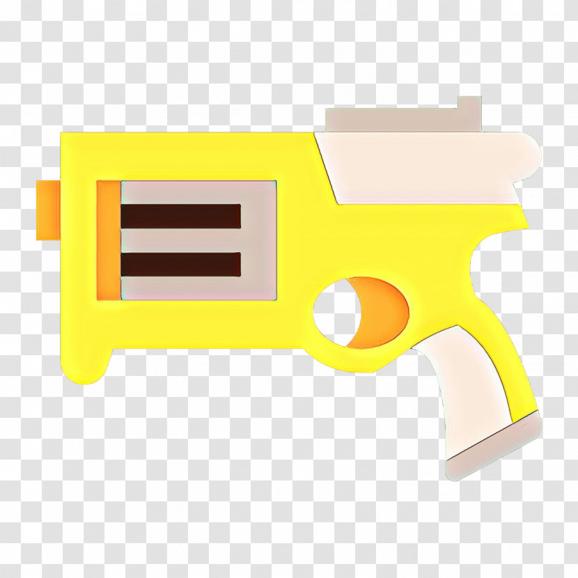 Gun Yellow Transparent PNG