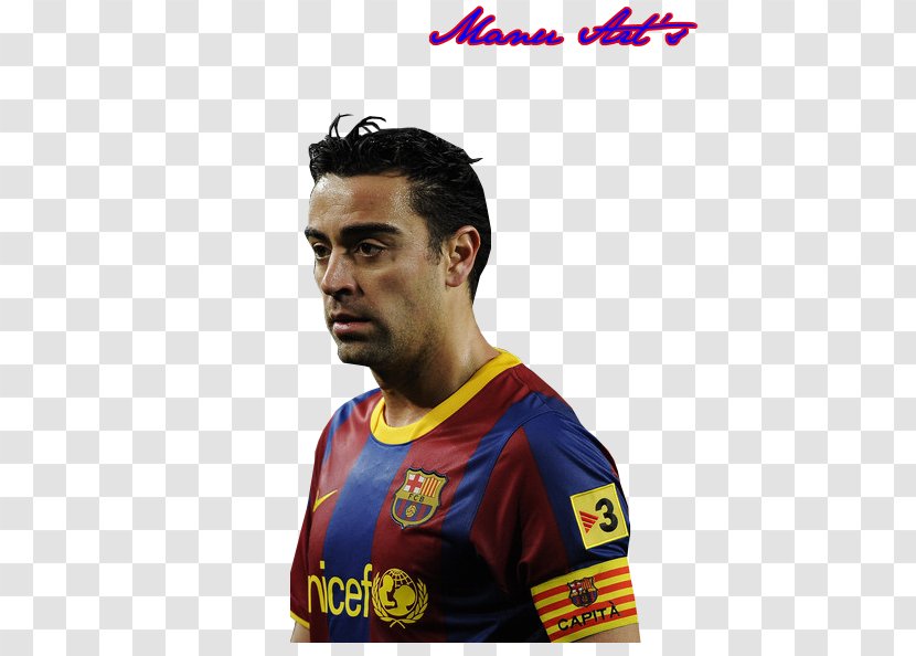 Xavi 2009 UEFA Champions League Final FC Barcelona Manchester United F.C. - Andres Iniesta - Fc Transparent PNG