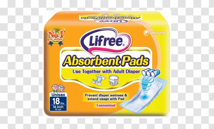 Adult Diaper Unicharm Sanitary Napkin Unisex - Brand Transparent PNG