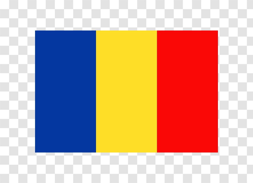 Flag Of Romania Chad National - Yellow Transparent PNG
