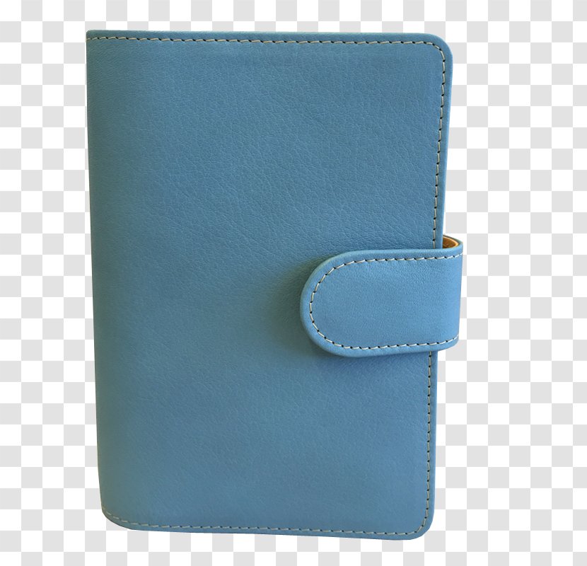 Wallet Leather - Turquoise Transparent PNG
