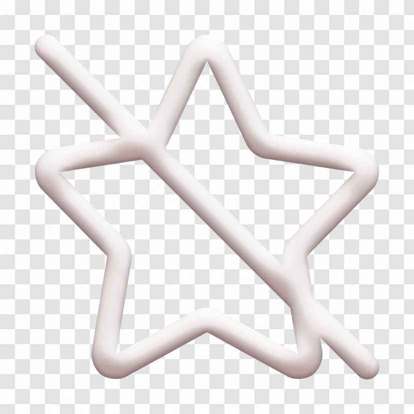 Disable Icon Favorite Inactive - Logo - Symbol Star Transparent PNG