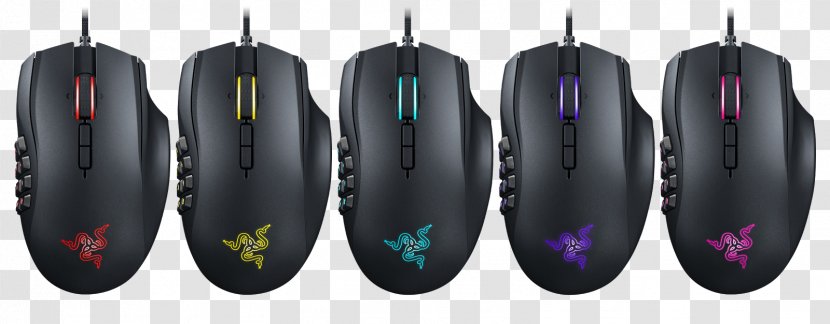 Computer Mouse Keyboard Razer Inc. Naga Chroma - Button Transparent PNG