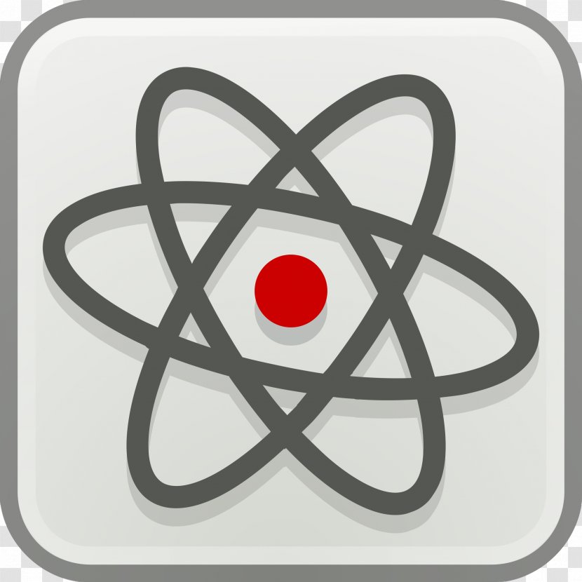 Atom Symbol - Font Awesome - Simulation Cliparts Transparent PNG