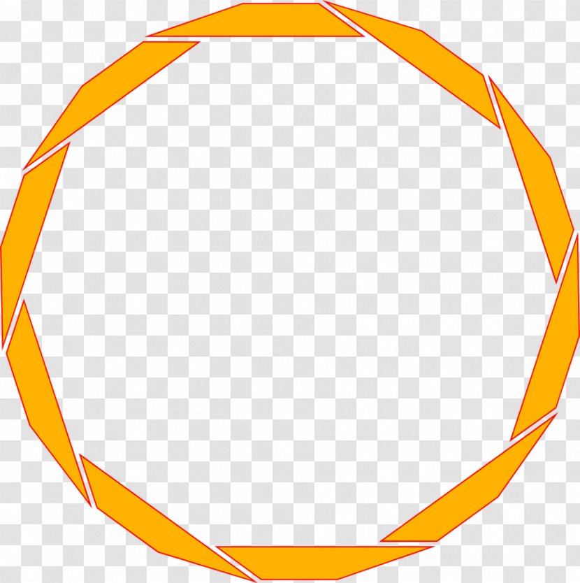 Orange Clip Art - Symmetry - Border Frame Free Download Transparent PNG