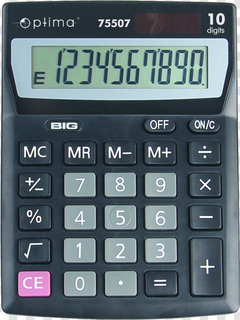 Calculator Clip Art - Scientific - Hd Transparent PNG