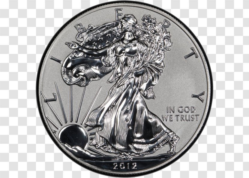 Proof Coinage American Silver Eagle - Nugget Transparent PNG