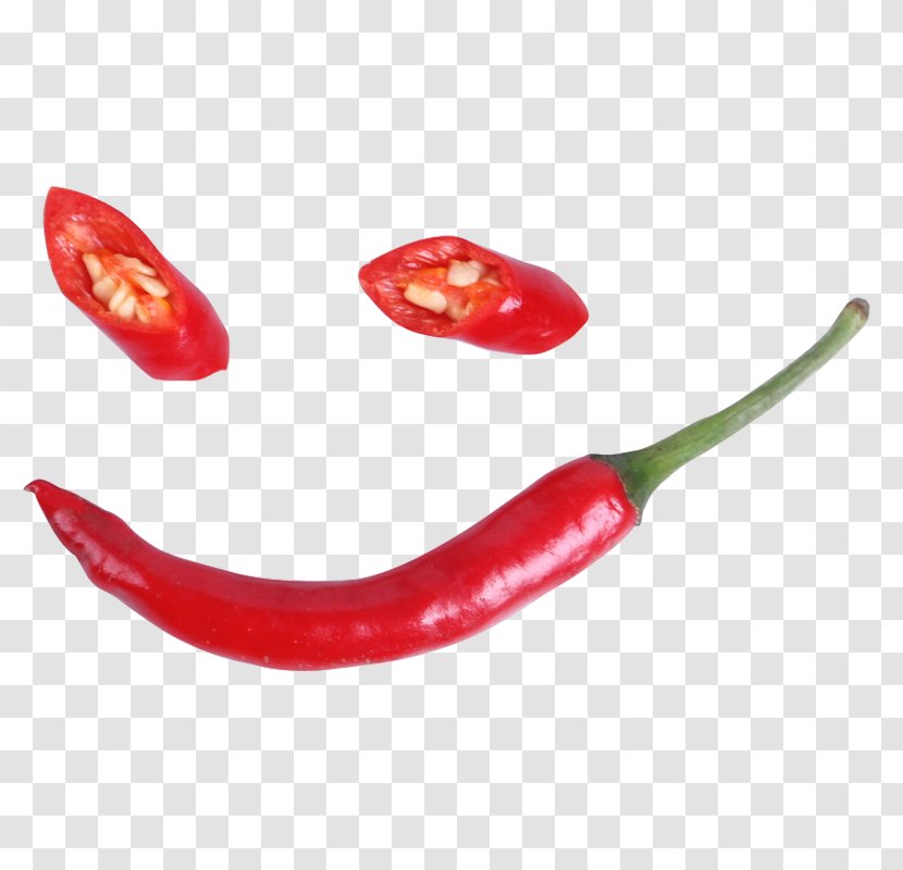 Birds Eye Chili Serrano Pepper Tabasco Cayenne Bell - Peppers - Red Transparent PNG