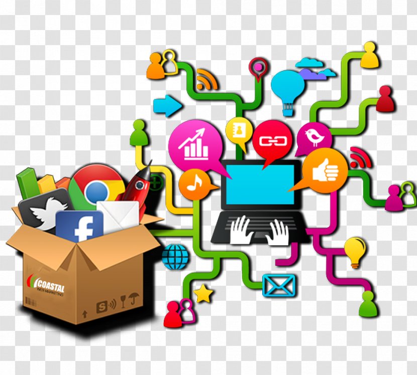 Digital Marketing Business Content Social Media - Ecommerce Transparent PNG
