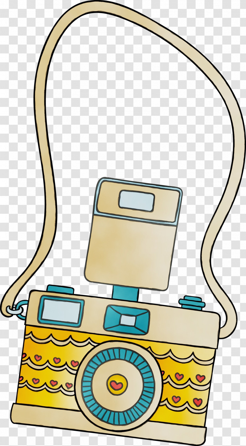 Yellow Line Area Meter Transparent PNG