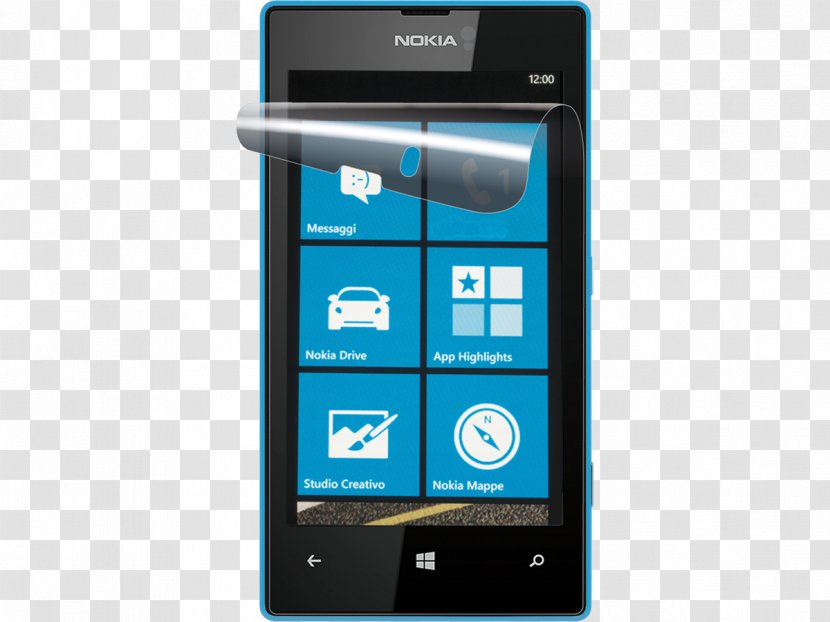 Feature Phone Smartphone Nokia Lumia 520 Handheld Devices Cellular Network - Multimedia Transparent PNG