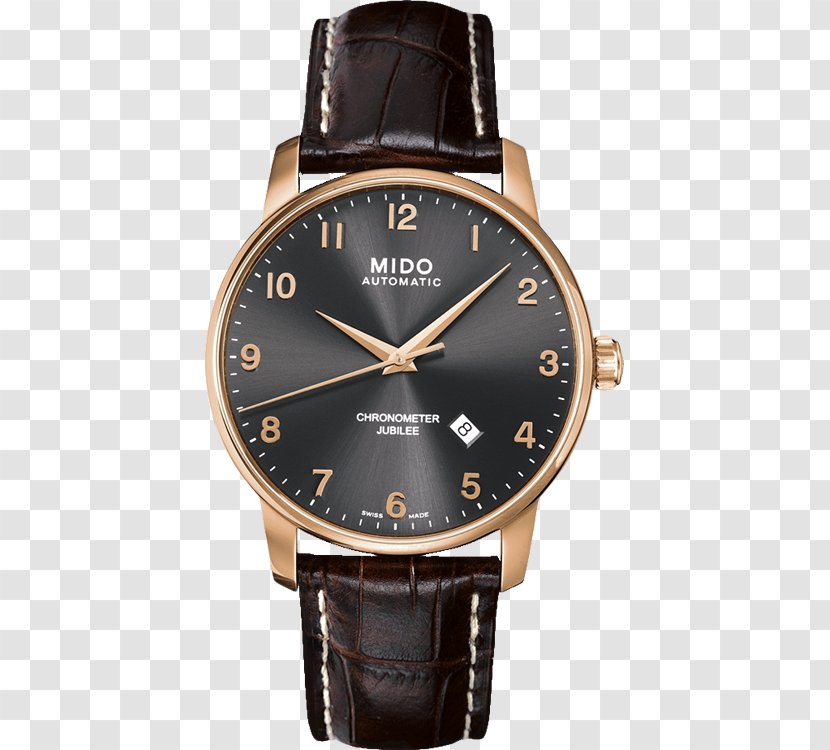 Mido Watch Chronograph Certina Kurth Frères COSC Transparent PNG