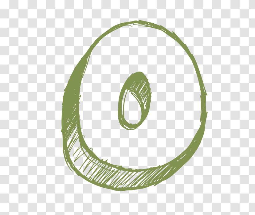 0 Illustration - Green - Number Transparent PNG