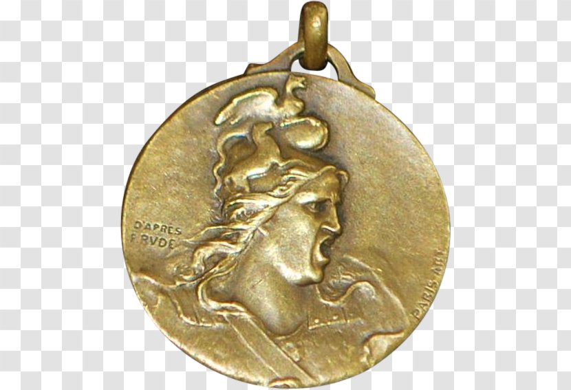 Sovereign Coin Gold Medal United Kingdom - Locket Transparent PNG