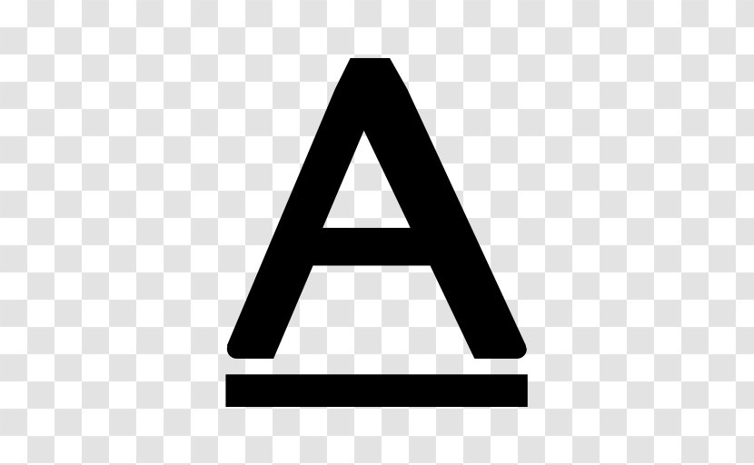 Triangle Logo Font Design - Symmetry - Sign Transparent PNG