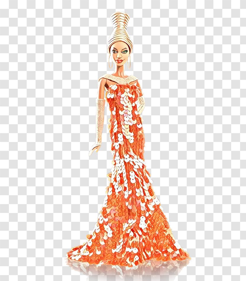 Orange - Fashion Design - Illustration Costume Transparent PNG