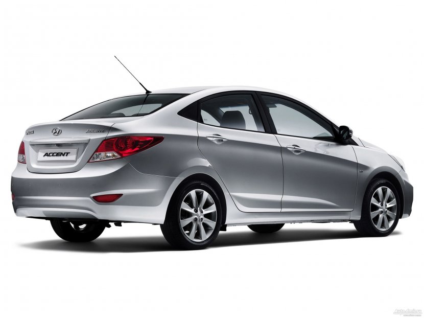 2012 Hyundai Accent 2018 Car Motor Company - Subcompact Transparent PNG