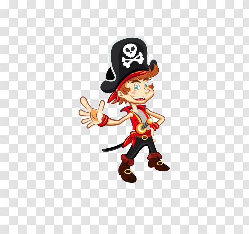 Golden Age Of Piracy Royalty-free Illustration - Cartoon Doll Transparent PNG