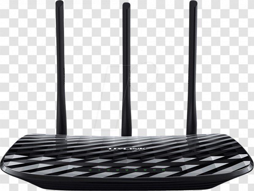 TP-LINK Archer C20 C7 Router - Black And White - Wireless Access Point Transparent PNG